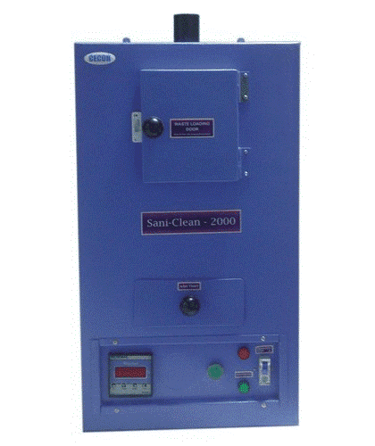Sanitary Pad Incinerator Machine