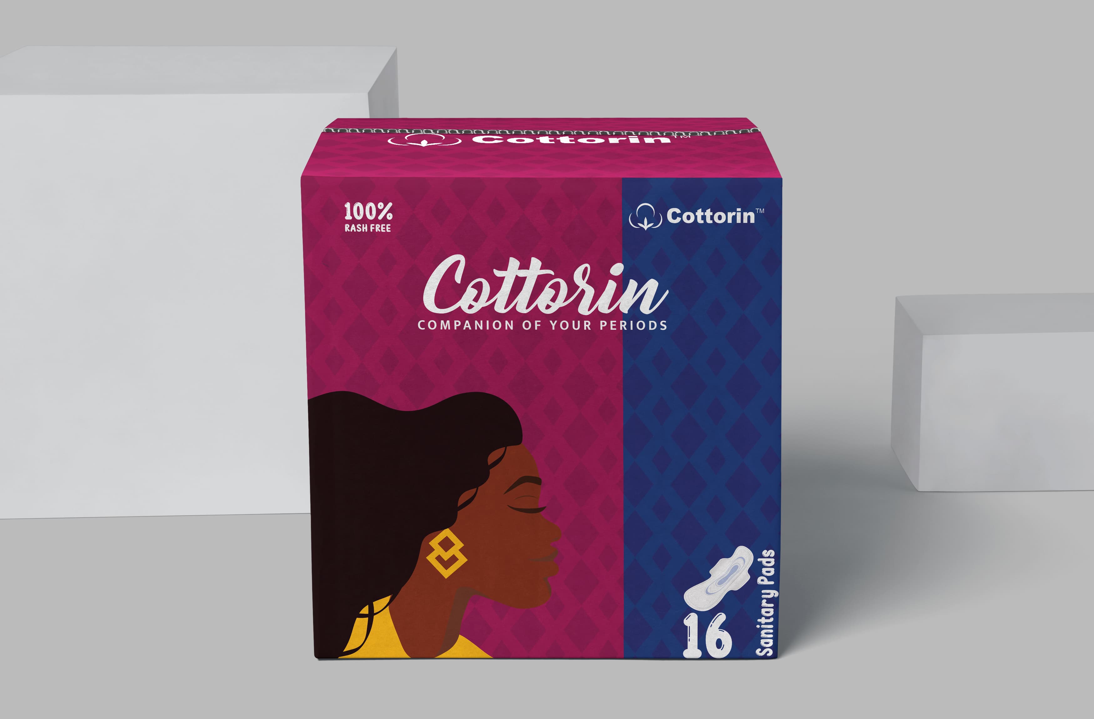 Premium sanitary pads Cottorin — ultra thin pads for sanitary pad business India distribution